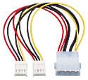 Doubleur Alimentation molex 3'1/2  - Connectique PC - Cybertek.fr - 0