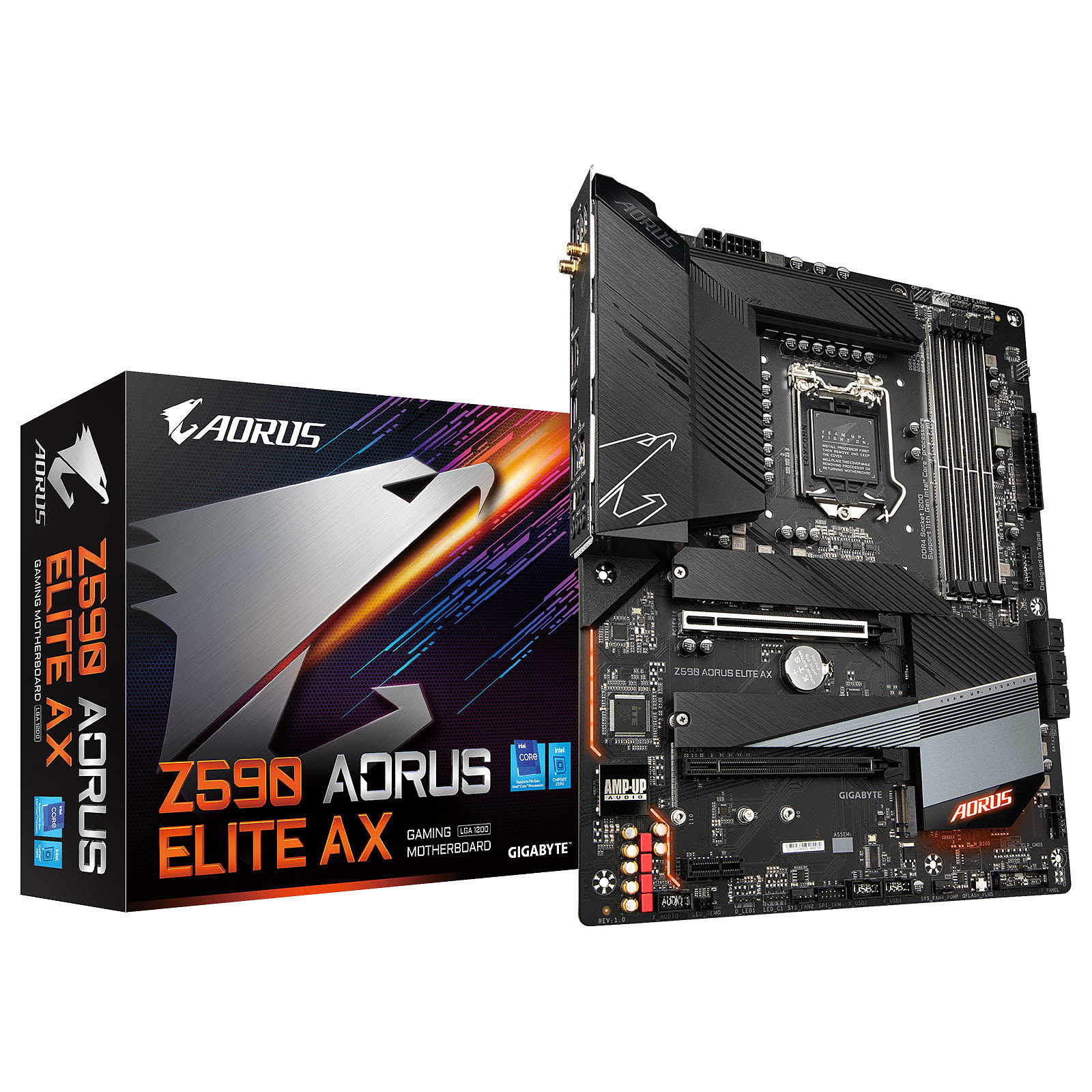 Pack i9-11900K + Z590 AORUS ELITE - Cybertek.fr - 6