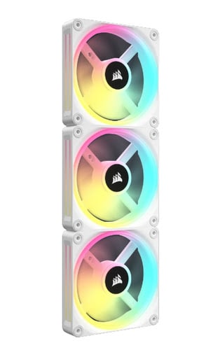 Corsair iCUE LINK QX120 RGB Starter Kit Blanc - Ventilateur boîtier - 0