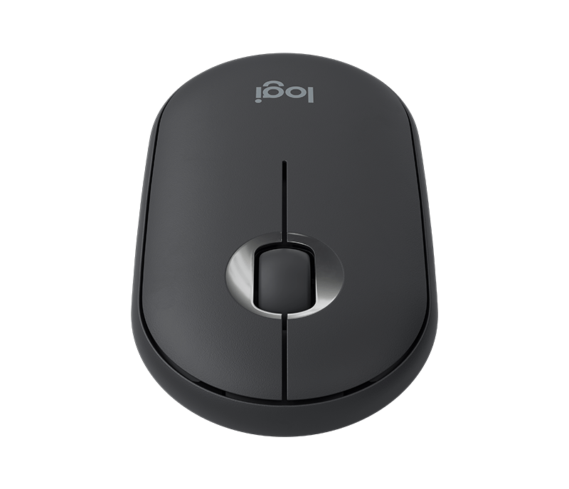 Logitech M350 PEBBLE Graphite - Souris PC Logitech - Cybertek.fr - 1