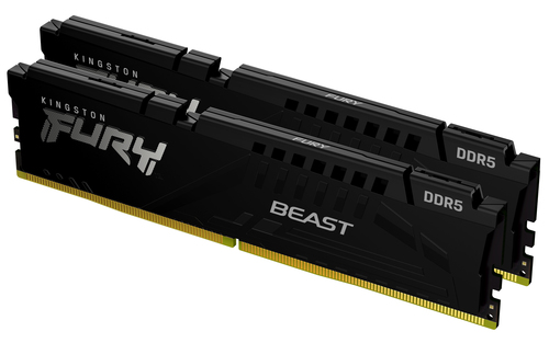Kingston Fury Beast 64Go (2x32Go) DDR5 6000MHz - Mémoire PC Kingston sur Cybertek.fr - 0
