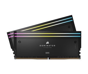 Corsair Dominator Titanium RGB 48Go (2x24Go) DDR5 7000MHz - Mémoire PC Corsair sur Cybertek.fr - 0