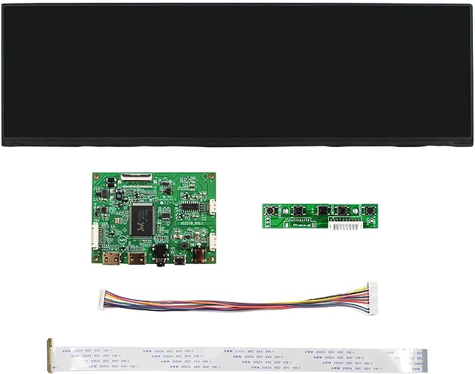 Compatible Ecran pour Hyte Y60 - 12,6" Mini HDMI  - Accessoire boîtier - 1