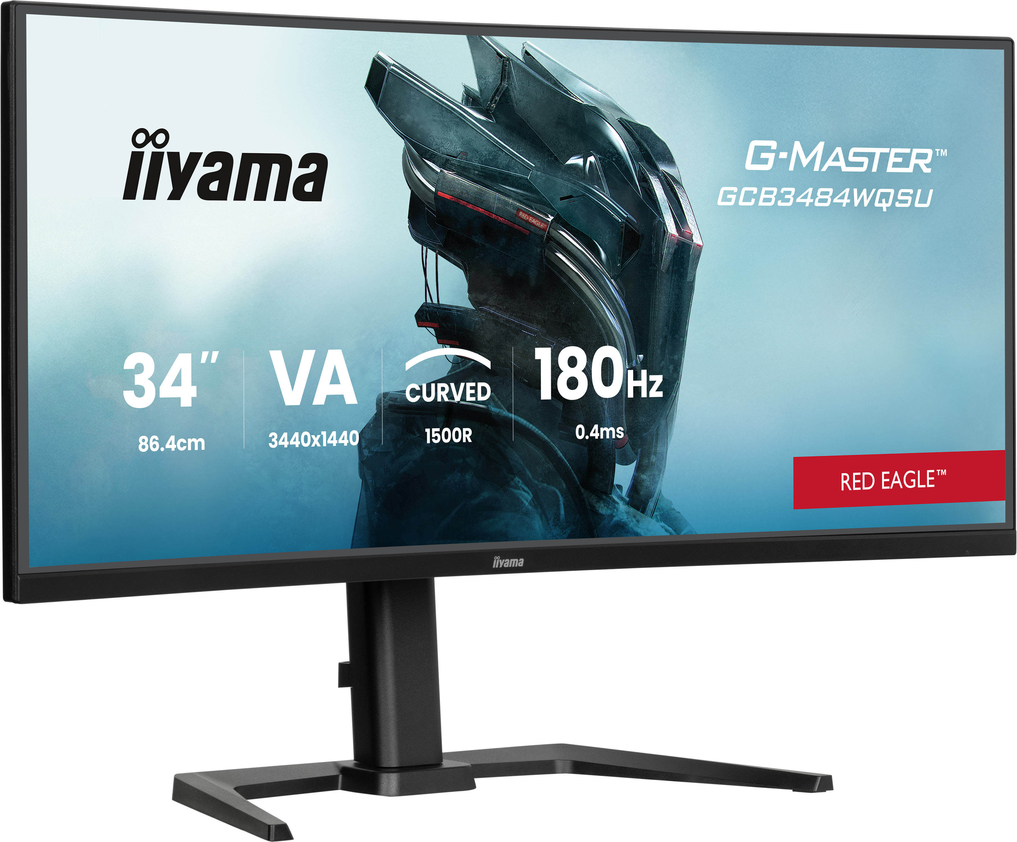Iiyama 34 pouces  GCB3484WQSU-B1 - Ecran PC Iiyama - Cybertek.fr - 1