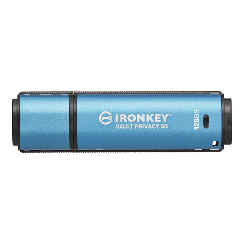 Kingston 128Go USB 3.2 Vault Privacy 50 - Clé USB Kingston - 0