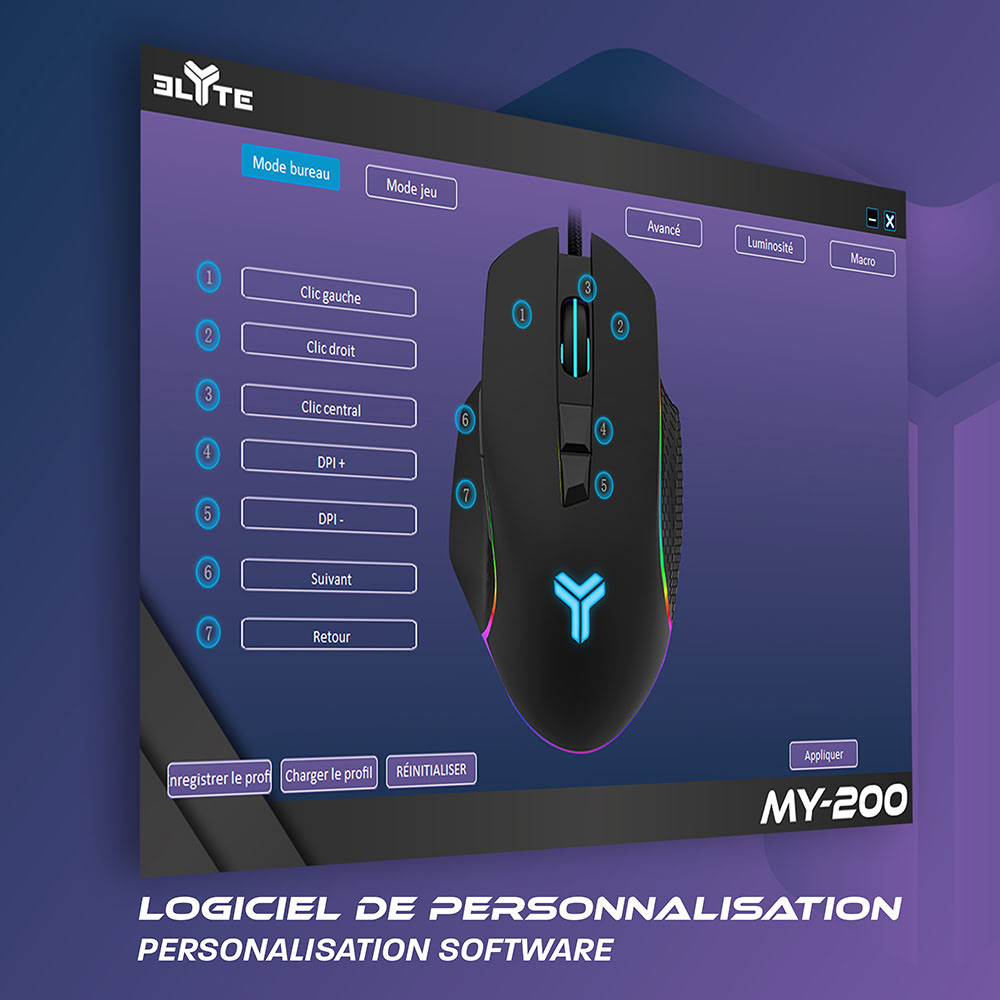 ELYTE MY-200 - Souris PC ELYTE - Cybertek.fr - 4