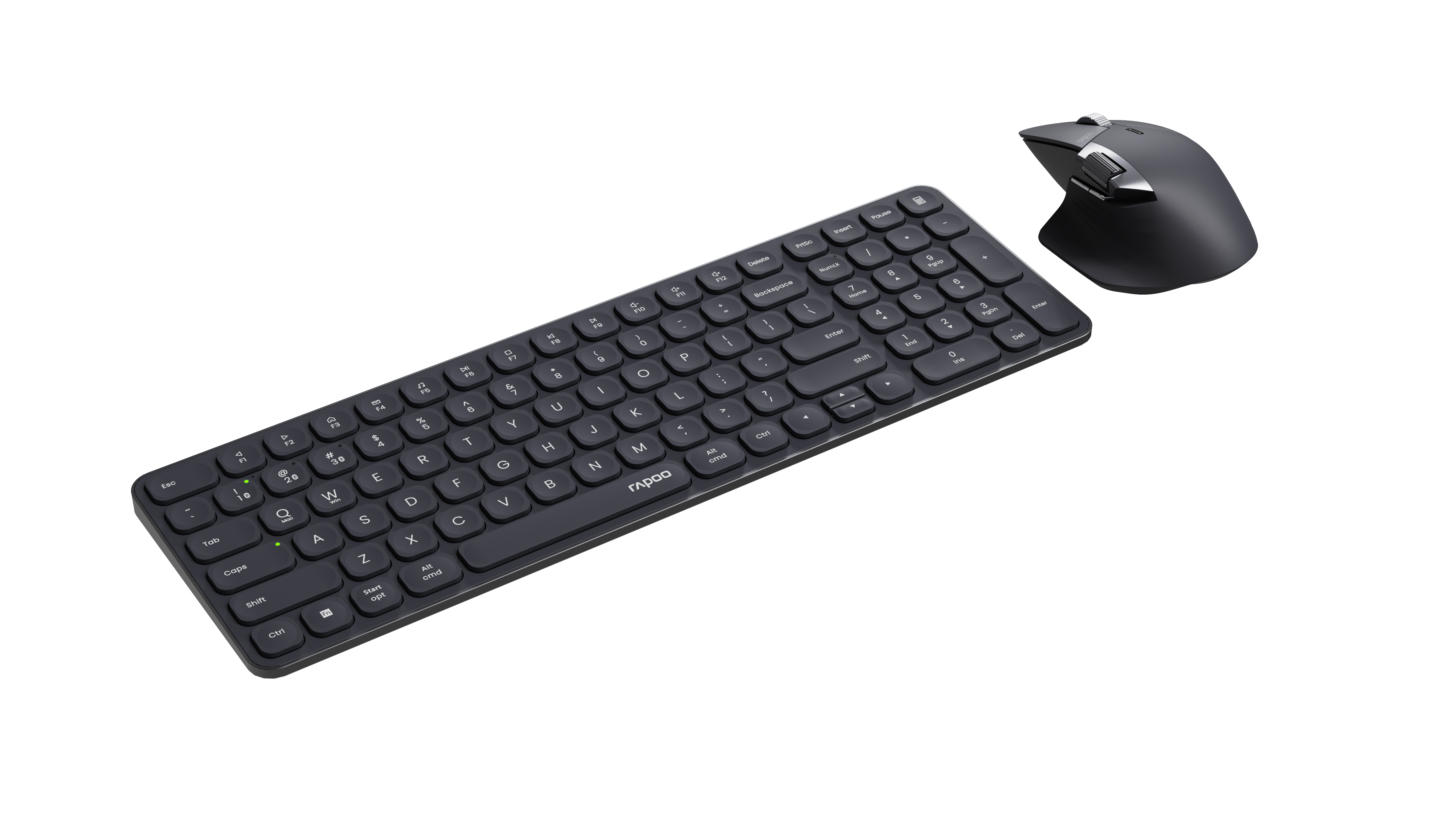 Rapoo 9760M - Pack Clavier/Souris - Cybertek.fr - 1