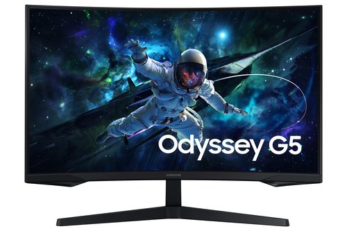 image produit Samsung Odyssey G5 - 32" CURVE QHD 165Hz Cybertek