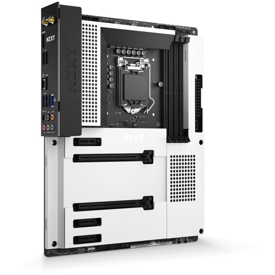 NZXT N7 Z490 Matte Blanc ATX  - Carte mère NZXT - Cybertek.fr - 3