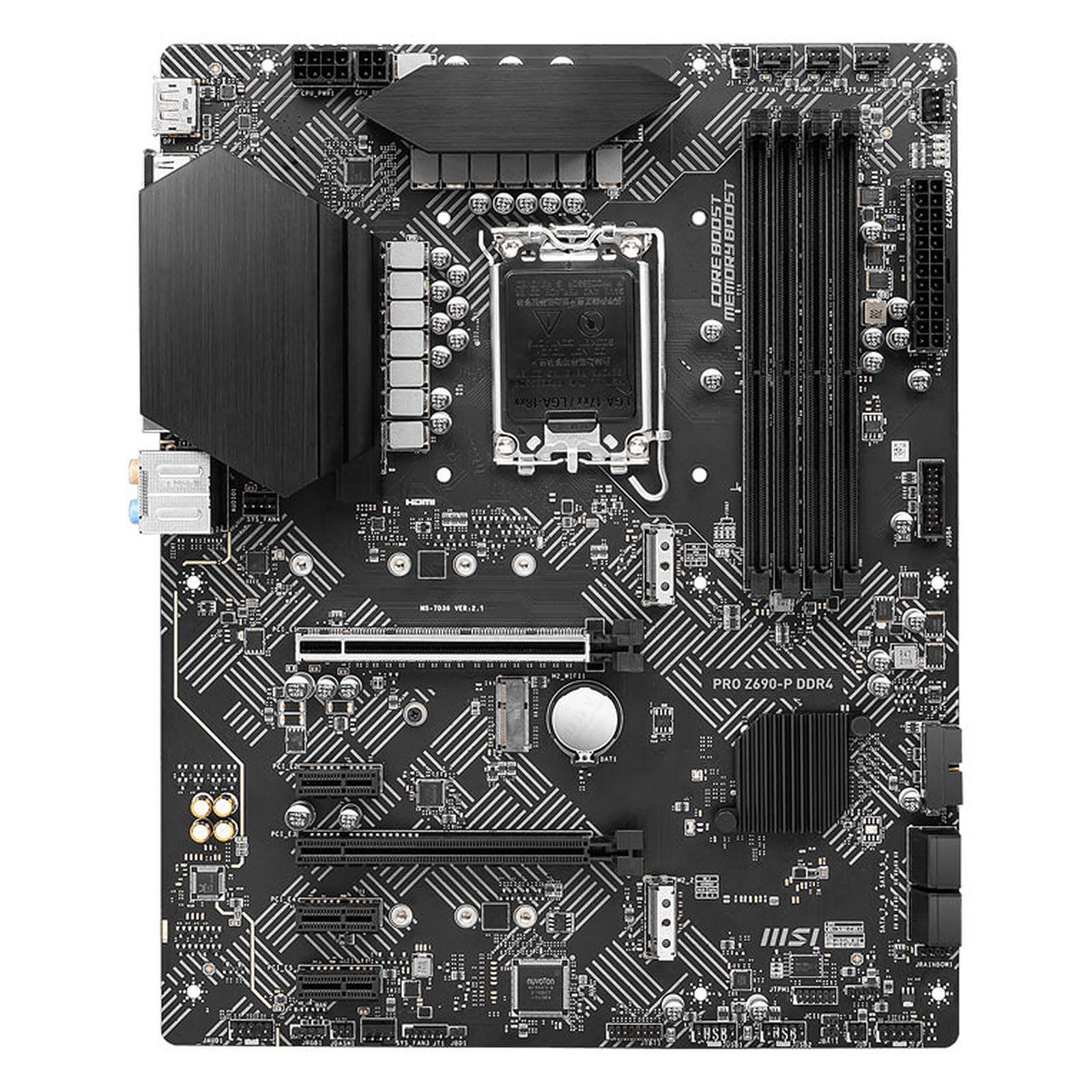 MSI PRO Z690-P DDR4 ATX  - Carte mère MSI - Cybertek.fr - 2