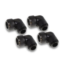 Watercooling Alphacool Fittings Eiszapfen 16mm coudé 90° - Pack de 4 Cybertek