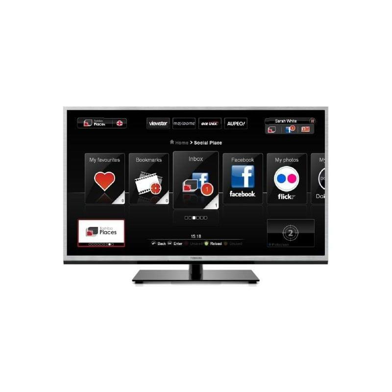 Toshiba 40TL933F - 40" (102cm) LED 3D HDTV 1080p 100Hz - TV - 0