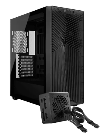 Corsair 3200D RS Smoker Noir + RM850e Noir - Boîtier PC Corsair - 0