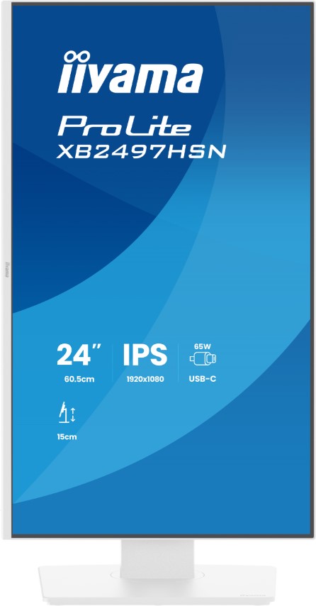 Iiyama 24 pouces  XB2497HSN-W1 - Ecran PC Iiyama - Cybertek.fr - 1