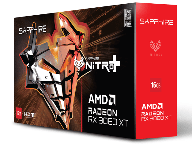 Sapphire Nitro+ Radeon RX 9060 XT GAMING OC 16GB# - Carte graphique - 7