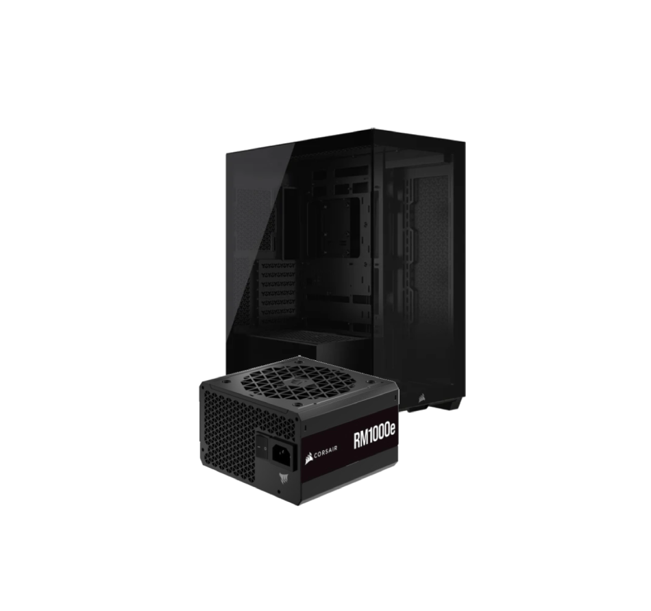 Kit Upgrade PC Corsair 3500X Noir - MT/Sans Alim/E-ATX + ATX 1000W - RM1000e 80+ Gold Mod. Noir Cybertek
