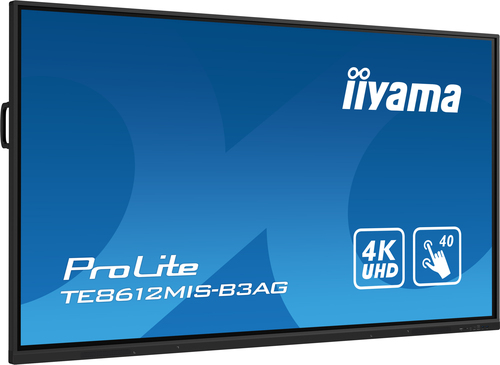 Iiyama ProLite TE8612MIS-B3AG - 86" 4K Tactile Android RJ45 USB-C (TE8612MIS-B3AG) - Achat / Vente Affichage collaboratif sur Cybertek.fr - 2