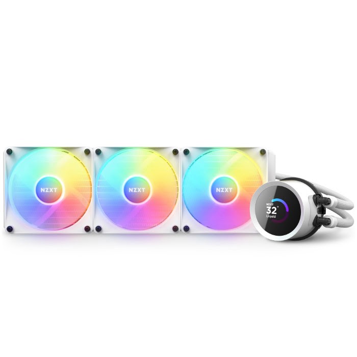 NZXT Kraken Blanc RGB 360mm - Watercooling NZXT - Cybertek.fr - 2