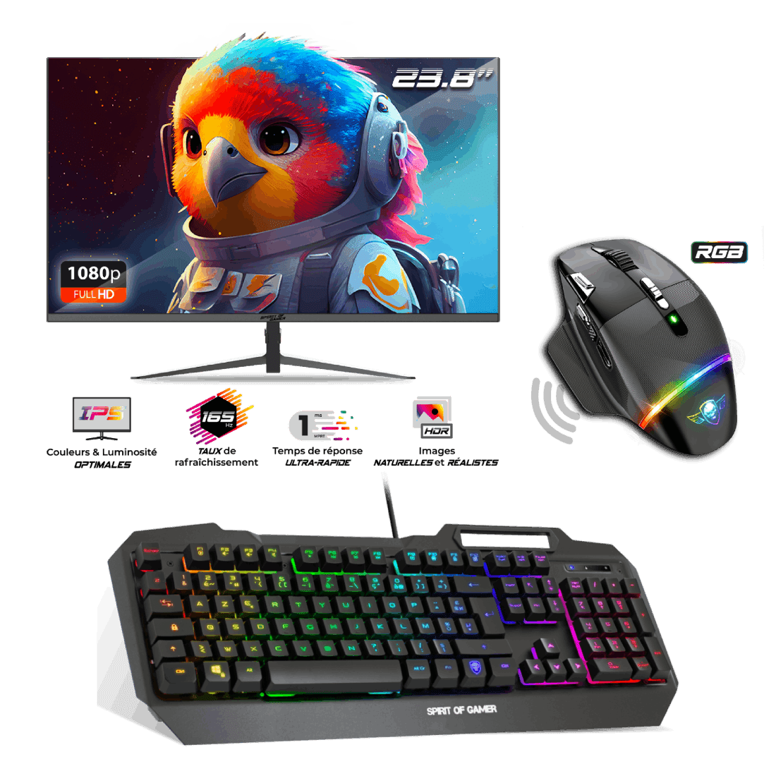 Spirit Of Gamer 27 SOG-E27V240 - Ecran PC Spirit Of Gamer