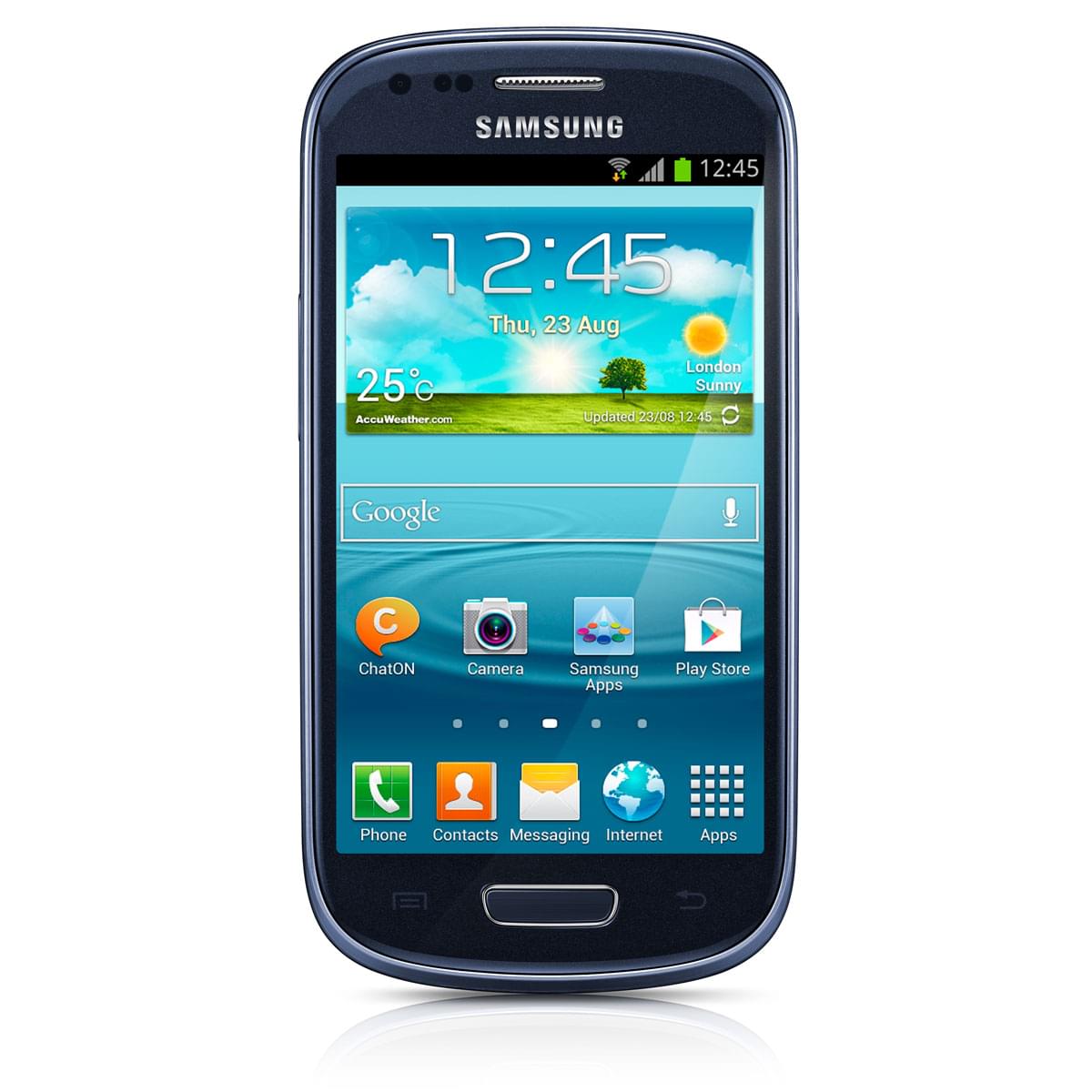 Samsung Galaxy S3 Mini GT-I8190 8Go Bleu - Téléphonie Samsung - 0