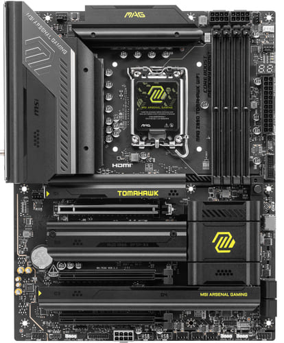 MSI MAG Z890 TOMAHAWK WIFI ATX  - Carte mère MSI - Cybertek.fr - 3