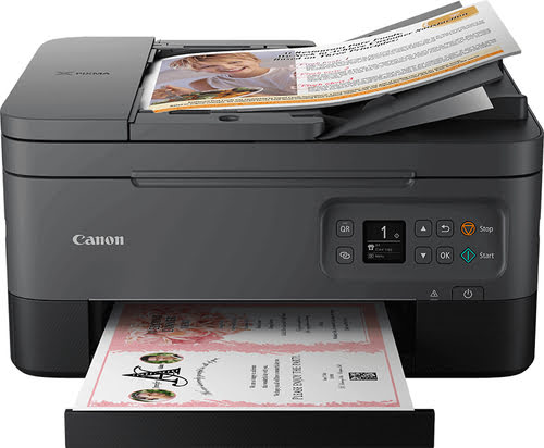Imprimante multifonction Canon PIXMA TS7450A Black -Seconde Vie-Très Bon Etat - 0