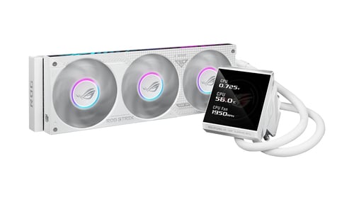 Asus ROG Strix LC IV 360 ARGB LCD - 360mm - Blanc - Watercooling - 0