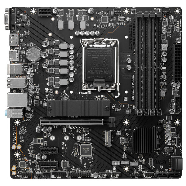 MSI PRO B760M-P DDR4 OEM#   - Carte mère MSI - Cybertek.fr - 0