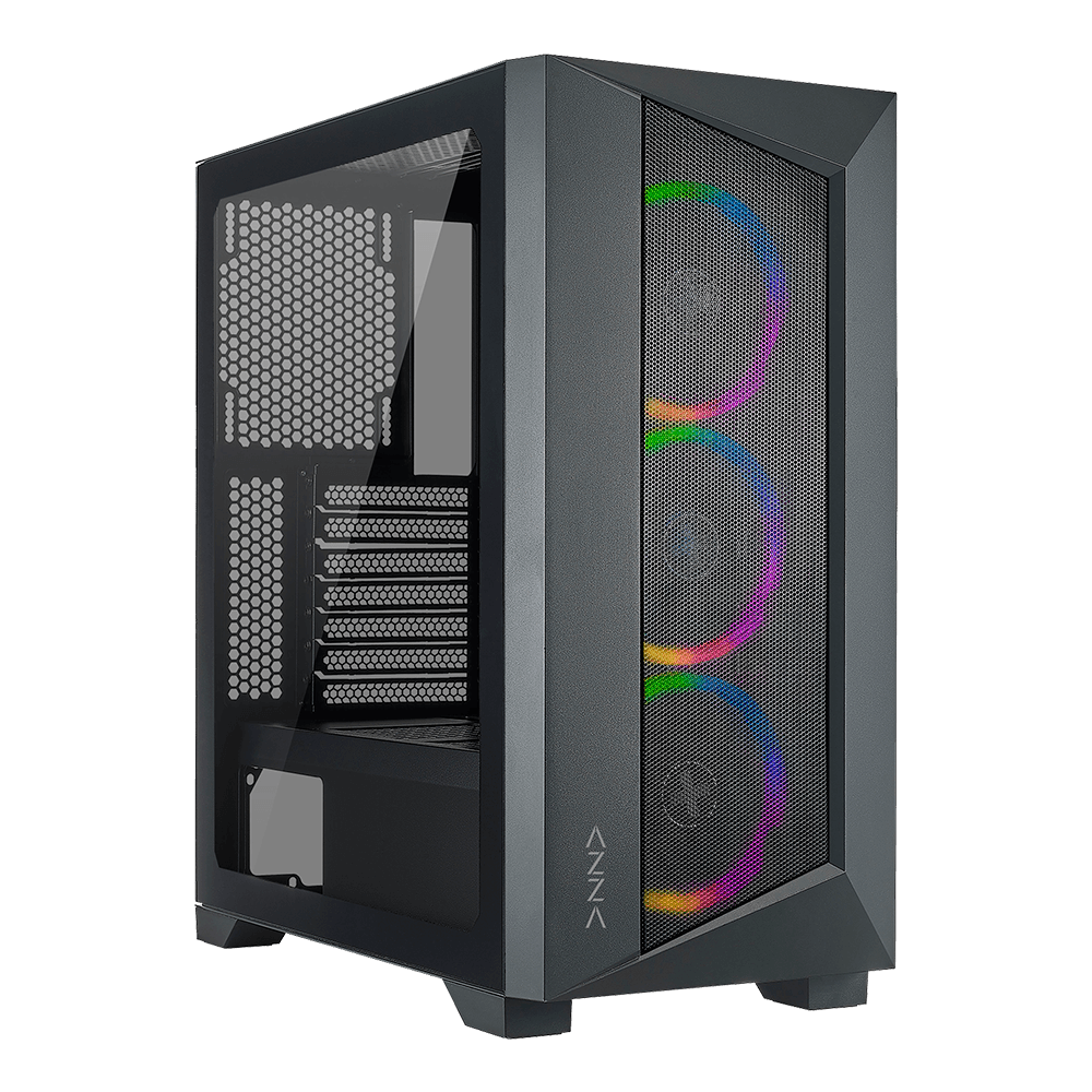 Azza Octane 460A Noir - Boîtier PC Azza - Cybertek.fr - 0