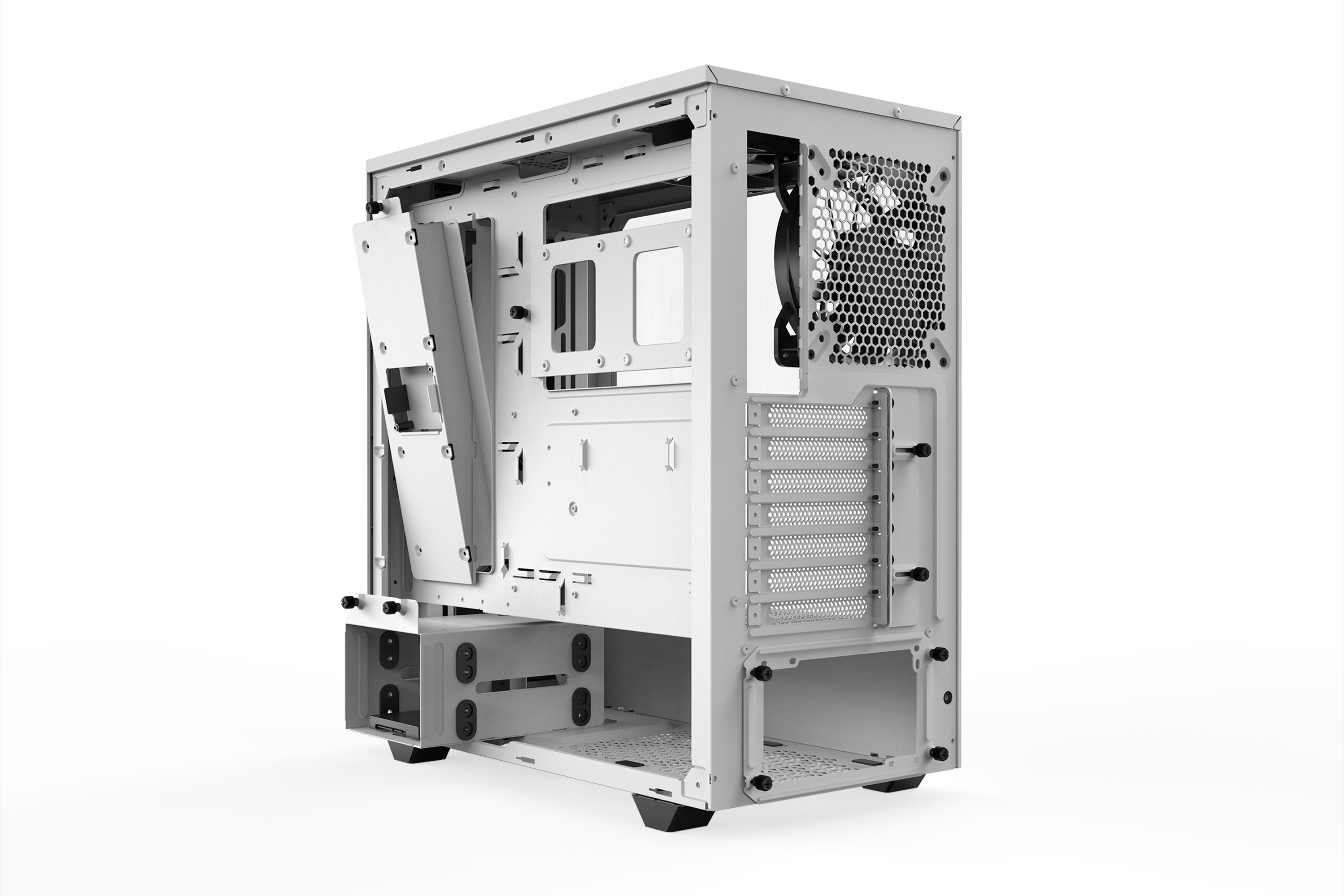 be quiet!  Pure Base 500DX White BGW38 Blanc - Boîtier PC - 1