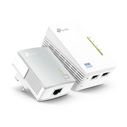 Adaptateur CPL TP-Link Powerline Wi-Fi Booster 2 LAN KIT (TL-WPA4220KIT) Cybertek