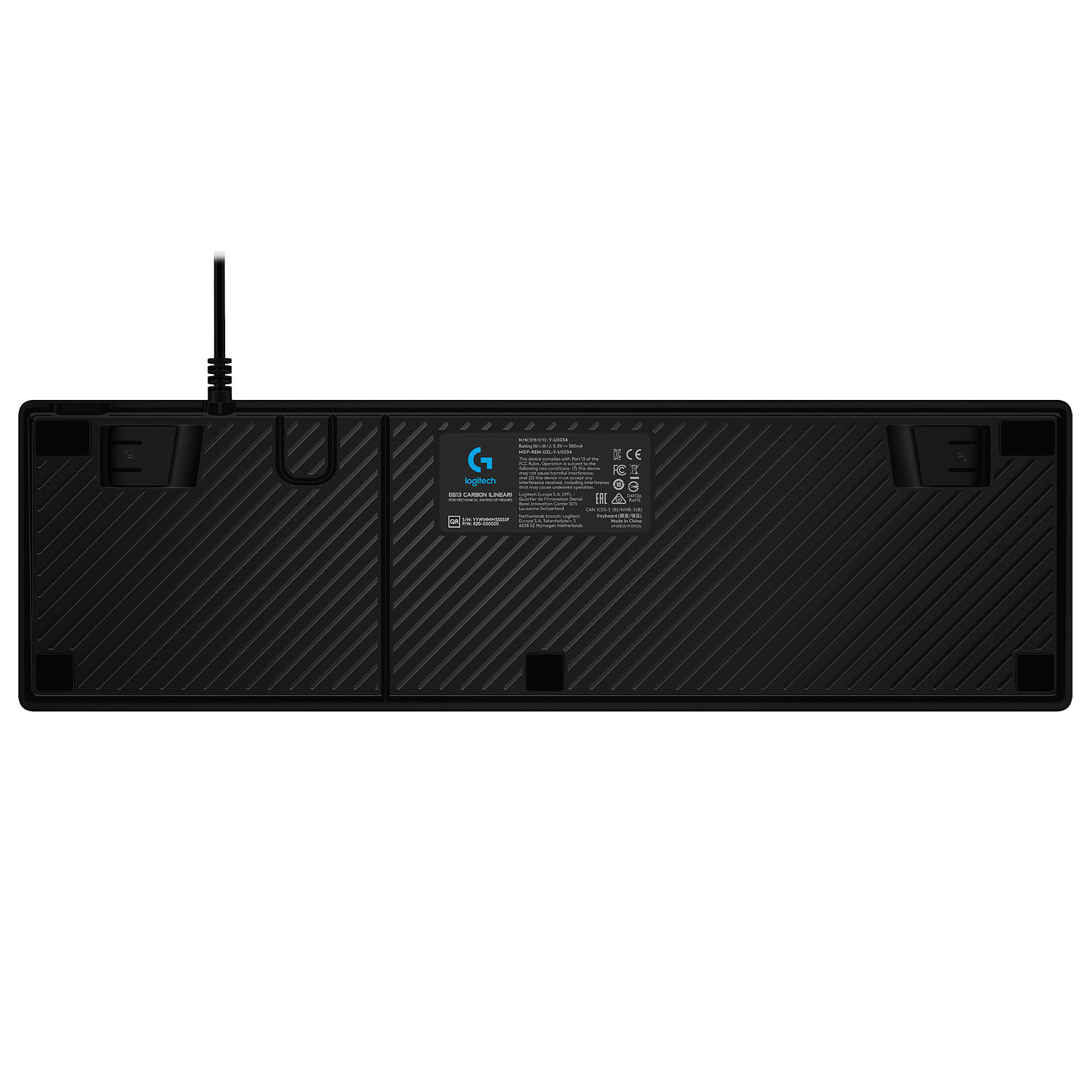 Logitech G513 Tactile - Clavier PC Logitech - Cybertek.fr - 2