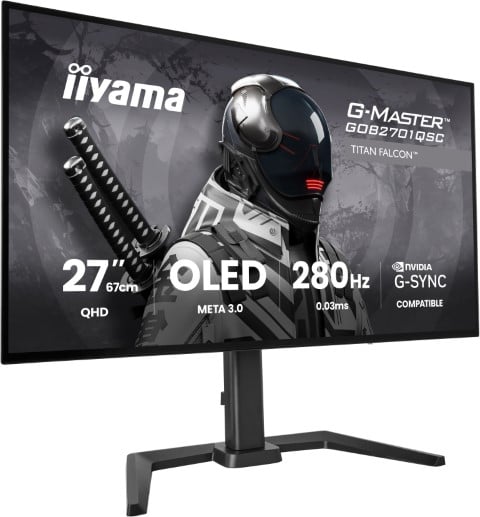 Iiyama 27 pouces  GOB2701QSC-B1 - Ecran PC Iiyama - Cybertek.fr - 4