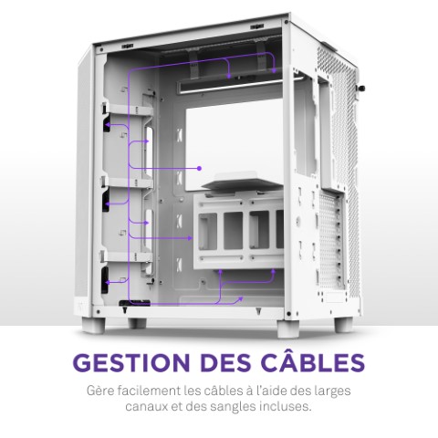 NZXT H6 Flow RGB Blanc Blanc - Boîtier PC NZXT - Cybertek.fr - 13