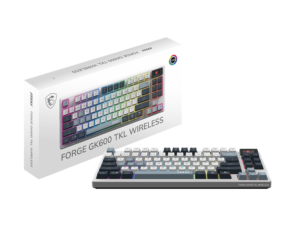 MSI FORGE GK600 TKL - Clavier PC MSI - Cybertek.fr - 4