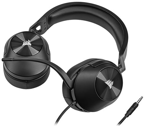 Corsair HS55 Stereo Stereo Noir - Micro-casque - Cybertek.fr - 2