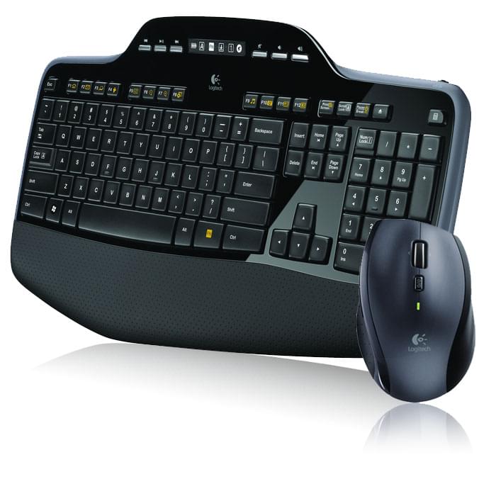 Logitech Wireless Desktop MK710 - Pack Clavier/Souris - 0