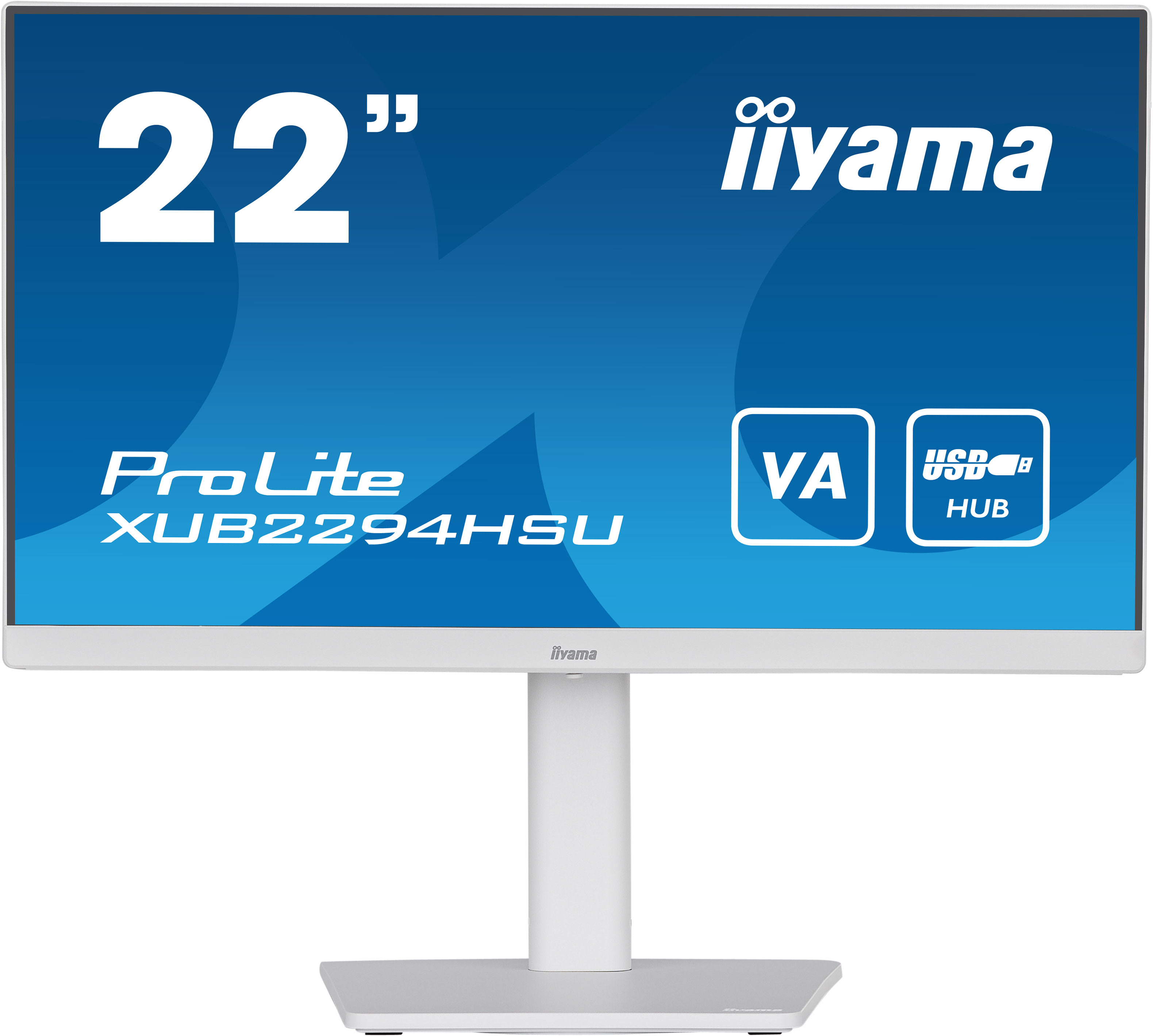 Iiyama 22"  XUB2294HSU-W2 - Ecran PC Iiyama - Cybertek.fr - 0
