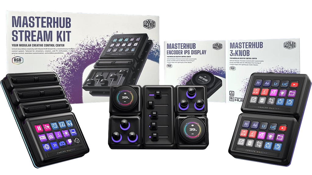 Cooler Master Master Hub Creator Kit - Noir (MHSK13AA00) - Achat / Vente Accessoire Streaming / Vlogging  sur Cybertek.fr - 0