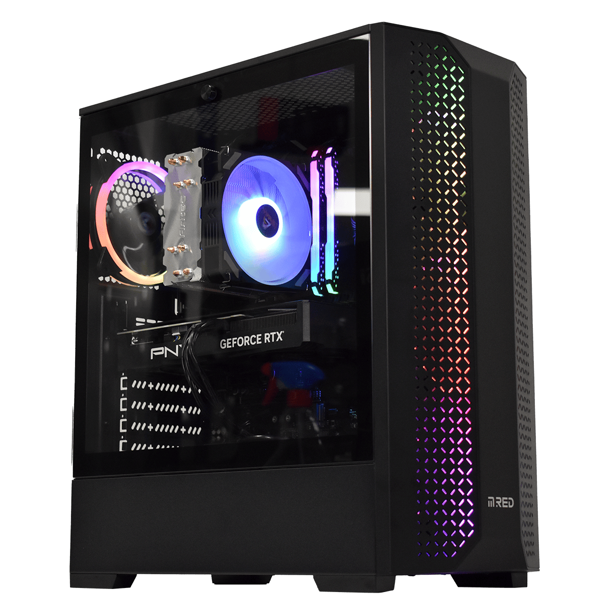 Cybertek CYBERBLACK - R7 5700X/32Go/1To/4070 BF (0923) - Achat / Vente PC Fixe sur Cybertek.fr - 5