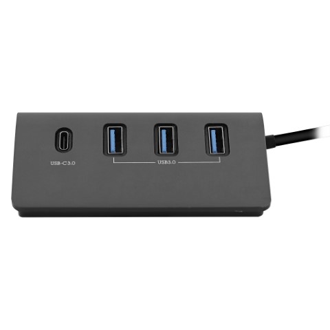 Hub USB-A/USB-C 3.0/4 ports/Gris - Accessoire PC portable T'nB - 4
