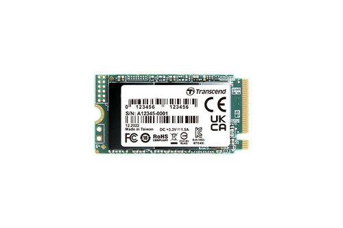Transcend 256GB M.2 2242 PCIe Gen3x4 NVMe   - Disque SSD - 0
