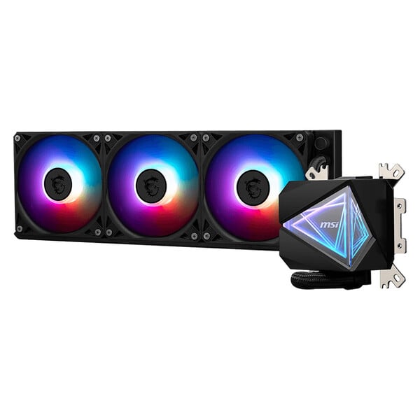 MSI MAG PANO 100R PZ Noir+MPG A1000GS+CORELIQUID I360 Noir - Boîtier PC - 10