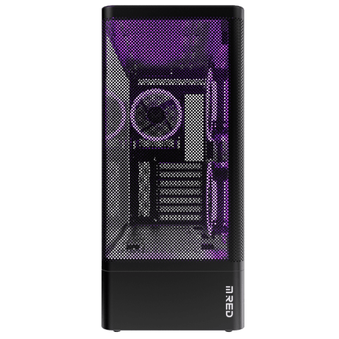 M.RED BlackBird ARGB Noir - Boîtier PC M.RED - Cybertek.fr - 5