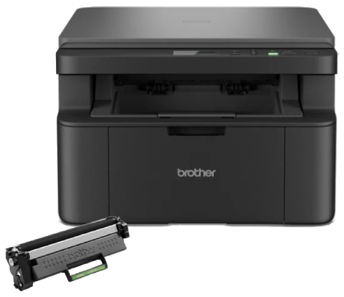 Imprimante multifonction Brother DCP-L1640W - 3-en-1 + Cartouche toner TN1150-Noir - 0