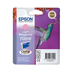 image produit Epson  Cartouche Claria T0806 Magenta clair Cybertek