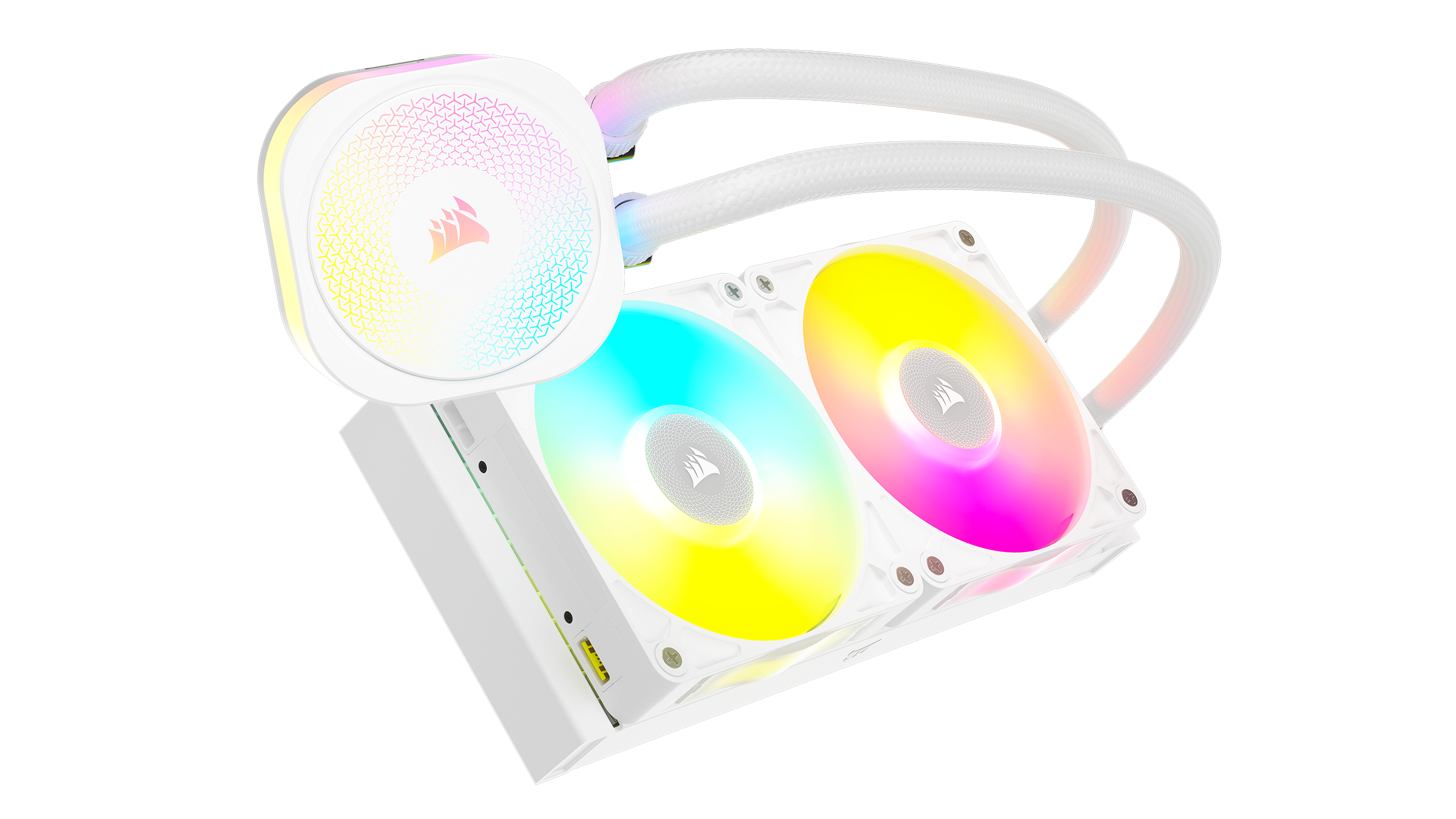 Corsair iCUE LINK TITAN - 240 RX LCD AIO/240mm - Blanc# - Watercooling - 2