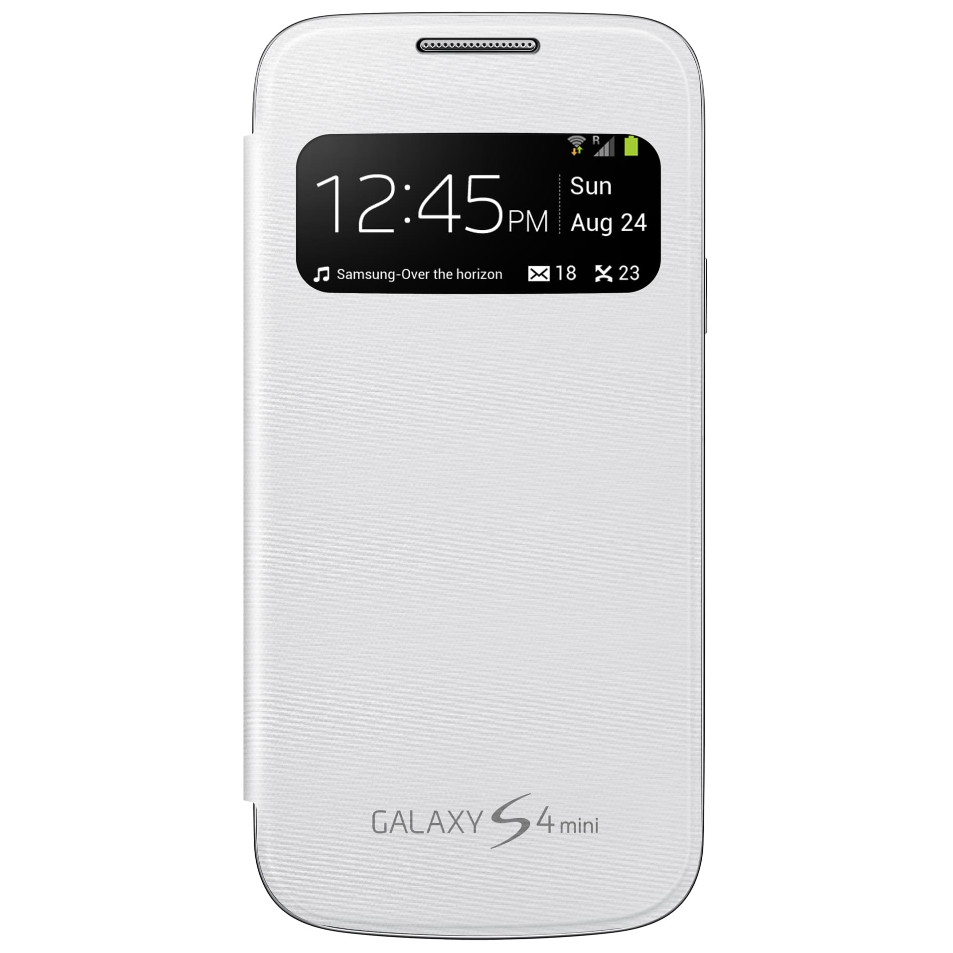 S View Cover Galaxy S4 Mini White - Accessoire téléphonie Samsung - 0