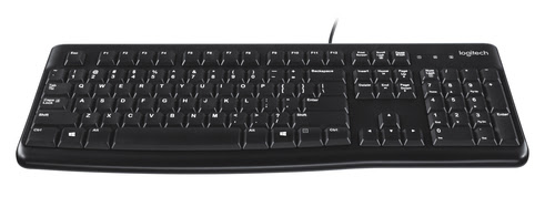 image produit Logitech K120 USB OEM Qwerty Noir Cybertek