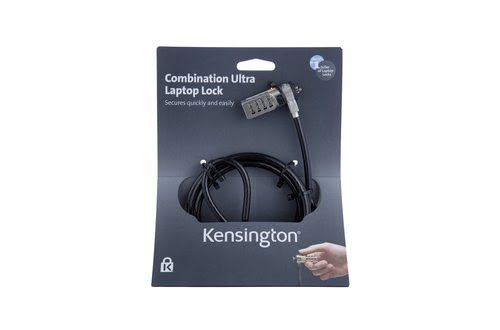 Câble antivol à combinaison - 1.8m - Noir - Kensington - 3